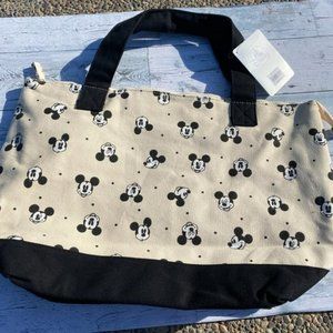 Mickey Mouse Cotton Canvas Tote Bag